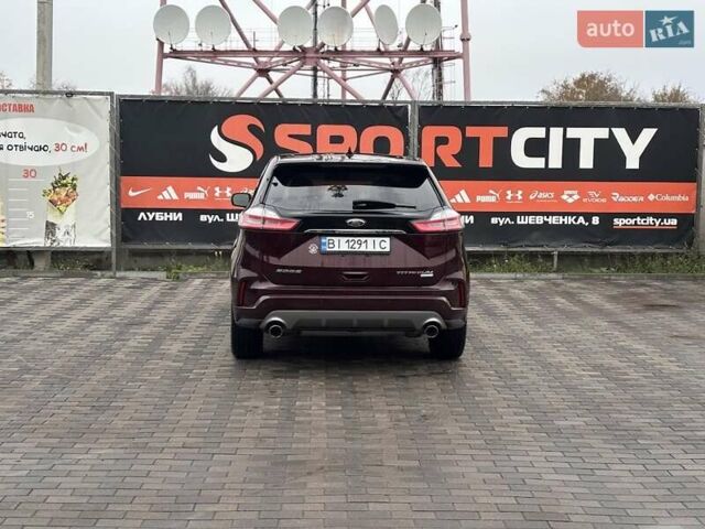 Красный Форд Эдж, объемом двигателя 2 л и пробегом 50 тыс. км за 19900 $, фото 12 на Automoto.ua