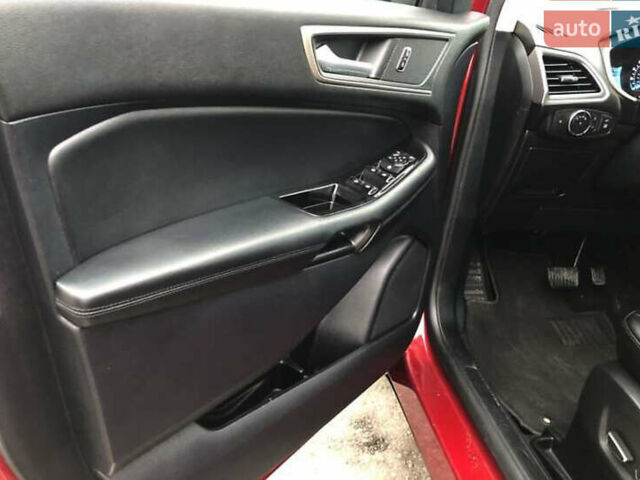 Красный Форд Эдж, объемом двигателя 2 л и пробегом 87 тыс. км за 25500 $, фото 9 на Automoto.ua