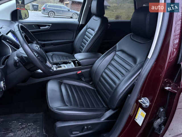 Красный Форд Эдж, объемом двигателя 2 л и пробегом 193 тыс. км за 16500 $, фото 24 на Automoto.ua