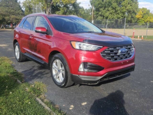 Красный Форд Эдж, объемом двигателя 2 л и пробегом 45 тыс. км за 14700 $, фото 1 на Automoto.ua