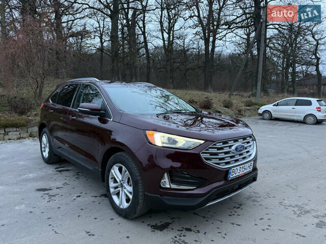 Красный Форд Эдж, объемом двигателя 2 л и пробегом 193 тыс. км за 16500 $, фото 13 на Automoto.ua