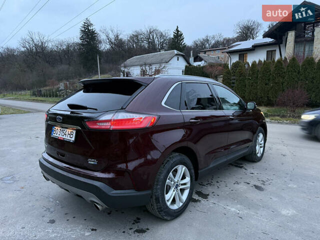 Красный Форд Эдж, объемом двигателя 2 л и пробегом 193 тыс. км за 16500 $, фото 11 на Automoto.ua