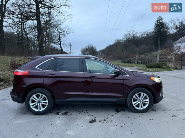 Красный Форд Эдж, объемом двигателя 2 л и пробегом 193 тыс. км за 16500 $, фото 12 на Automoto.ua