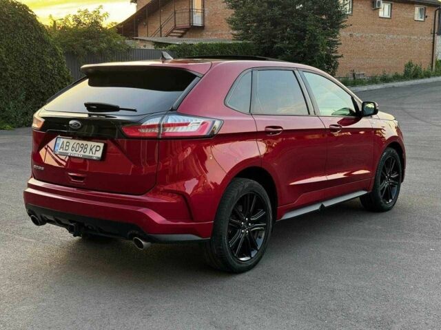 Красный Форд Эдж, объемом двигателя 2 л и пробегом 67 тыс. км за 10350 $, фото 2 на Automoto.ua