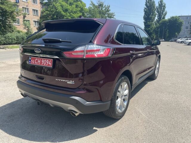 Червоний Форд Едж, об'ємом двигуна 2 л та пробігом 78 тис. км за 19800 $, фото 1 на Automoto.ua