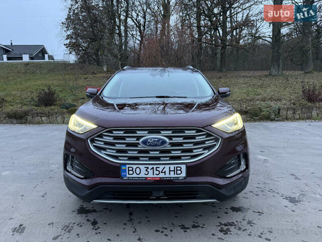 Красный Форд Эдж, объемом двигателя 2 л и пробегом 193 тыс. км за 16500 $, фото 14 на Automoto.ua