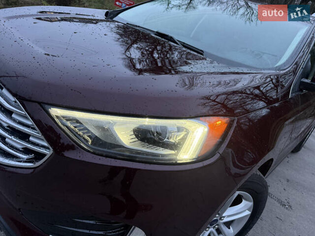 Красный Форд Эдж, объемом двигателя 2 л и пробегом 193 тыс. км за 16500 $, фото 5 на Automoto.ua