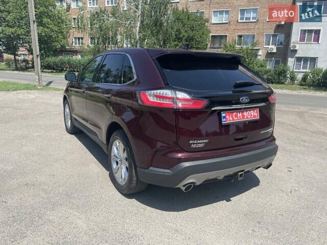 Червоний Форд Едж, об'ємом двигуна 2 л та пробігом 79 тис. км за 19800 $, фото 8 на Automoto.ua