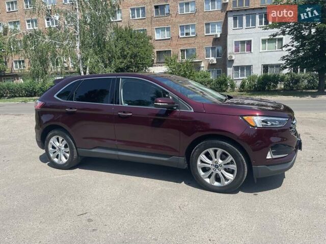 Червоний Форд Едж, об'ємом двигуна 2 л та пробігом 79 тис. км за 19800 $, фото 3 на Automoto.ua