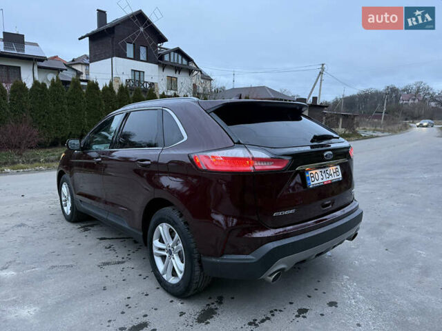 Красный Форд Эдж, объемом двигателя 2 л и пробегом 193 тыс. км за 16500 $, фото 9 на Automoto.ua