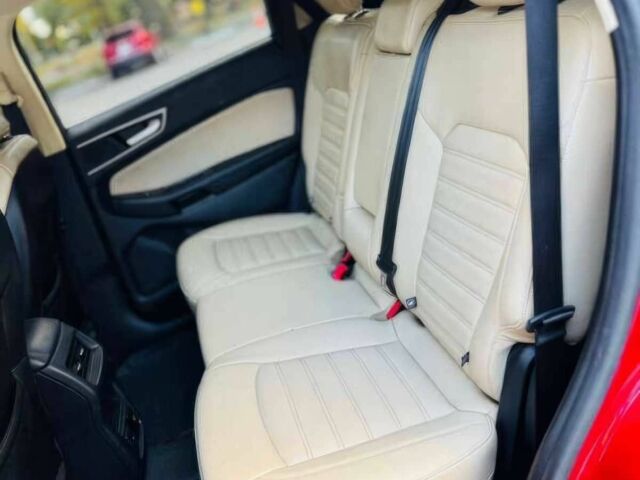 Красный Форд Эдж, объемом двигателя 2 л и пробегом 33 тыс. км за 17000 $, фото 10 на Automoto.ua