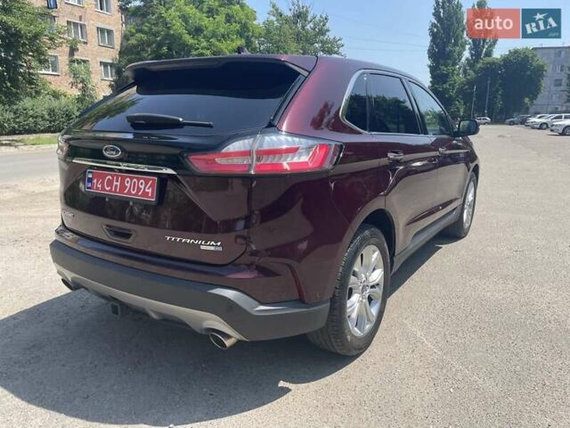 Червоний Форд Едж, об'ємом двигуна 2 л та пробігом 79 тис. км за 19800 $, фото 5 на Automoto.ua