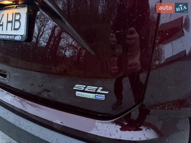 Красный Форд Эдж, объемом двигателя 2 л и пробегом 193 тыс. км за 16500 $, фото 19 на Automoto.ua