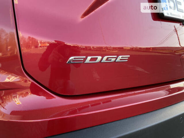 Красный Форд Эдж, объемом двигателя 2 л и пробегом 25 тыс. км за 24800 $, фото 26 на Automoto.ua