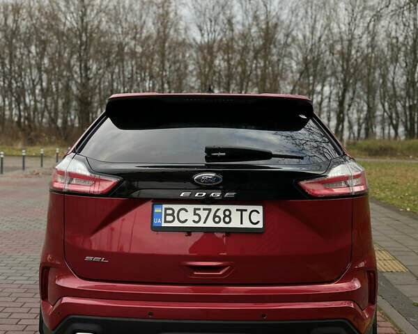 Червоний Форд Едж, об'ємом двигуна 2 л та пробігом 20 тис. км за 21900 $, фото 5 на Automoto.ua