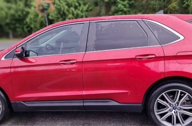 Красный Форд Эдж, объемом двигателя 2 л и пробегом 95 тыс. км за 13200 $, фото 3 на Automoto.ua