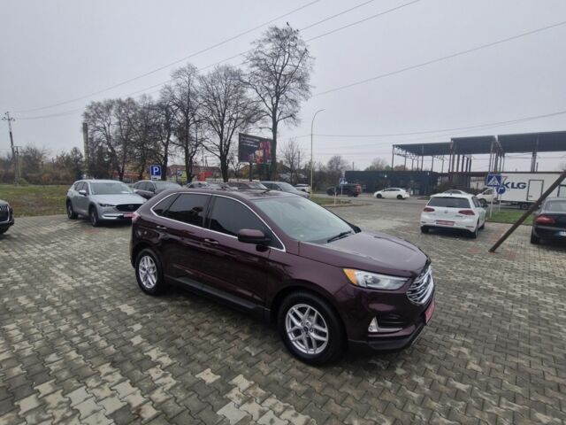 Красный Форд Эдж, объемом двигателя 2 л и пробегом 141 тыс. км за 19300 $, фото 4 на Automoto.ua