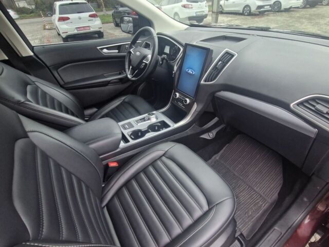 Красный Форд Эдж, объемом двигателя 2 л и пробегом 141 тыс. км за 19300 $, фото 13 на Automoto.ua