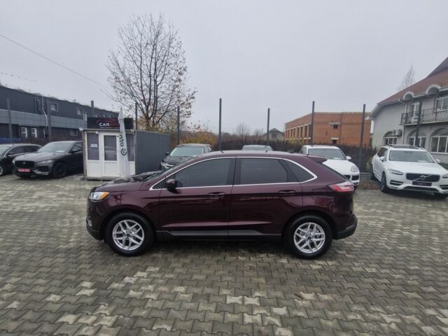 Красный Форд Эдж, объемом двигателя 2 л и пробегом 141 тыс. км за 19300 $, фото 10 на Automoto.ua