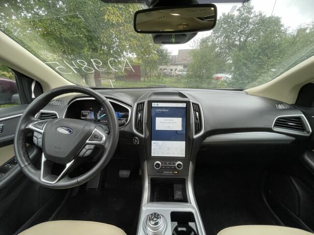 Красный Форд Эдж, объемом двигателя 2 л и пробегом 83 тыс. км за 11500 $, фото 13 на Automoto.ua