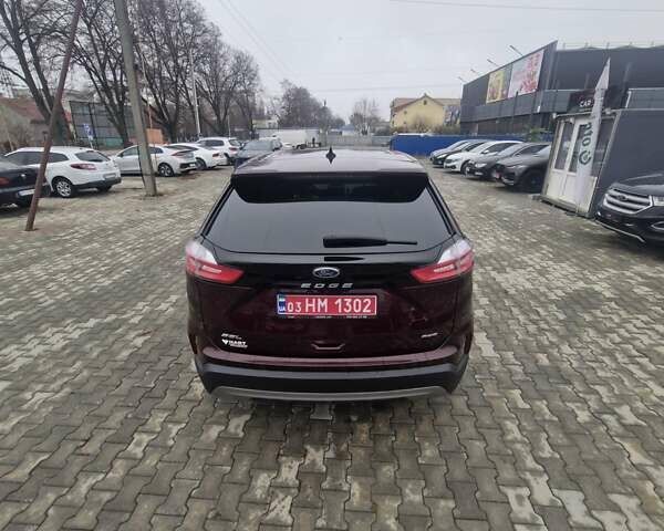 Червоний Форд Едж, об'ємом двигуна 2 л та пробігом 141 тис. км за 19300 $, фото 5 на Automoto.ua