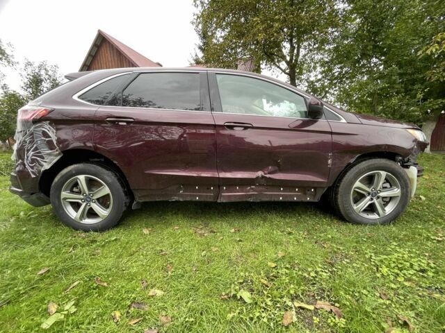 Красный Форд Эдж, объемом двигателя 2 л и пробегом 83 тыс. км за 11500 $, фото 2 на Automoto.ua