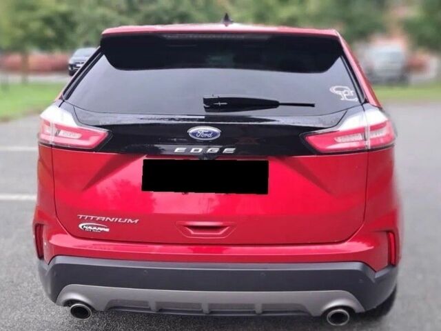 Красный Форд Эдж, объемом двигателя 2 л и пробегом 95 тыс. км за 13200 $, фото 6 на Automoto.ua