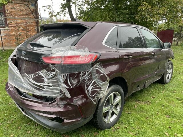 Красный Форд Эдж, объемом двигателя 2 л и пробегом 83 тыс. км за 11500 $, фото 3 на Automoto.ua