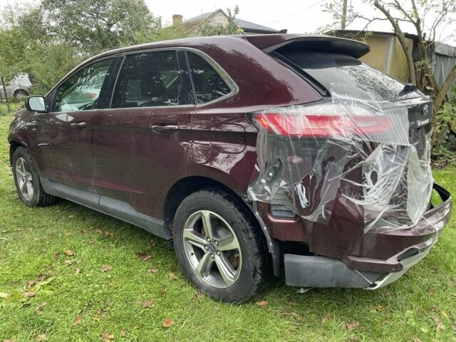 Красный Форд Эдж, объемом двигателя 2 л и пробегом 83 тыс. км за 11500 $, фото 5 на Automoto.ua