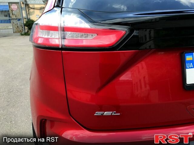 Красный Форд Эдж, объемом двигателя 2 л и пробегом 33 тыс. км за 23000 $, фото 5 на Automoto.ua