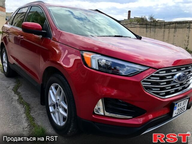 Красный Форд Эдж, объемом двигателя 2 л и пробегом 33 тыс. км за 23000 $, фото 2 на Automoto.ua