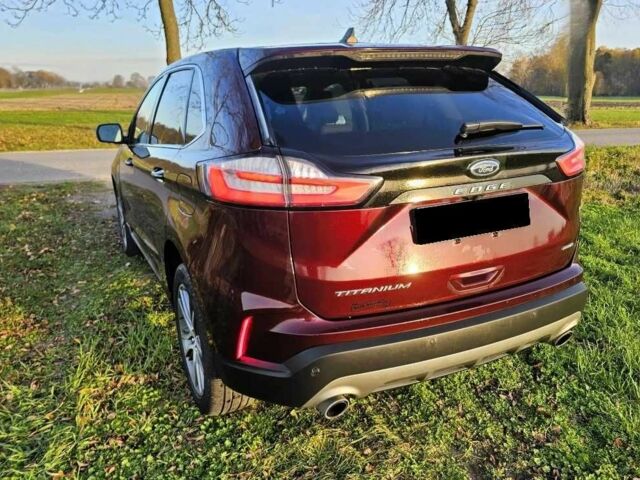 Красный Форд Эдж, объемом двигателя 2 л и пробегом 74 тыс. км за 14400 $, фото 9 на Automoto.ua