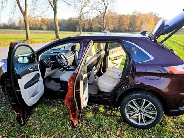 Красный Форд Эдж, объемом двигателя 2 л и пробегом 74 тыс. км за 14400 $, фото 13 на Automoto.ua