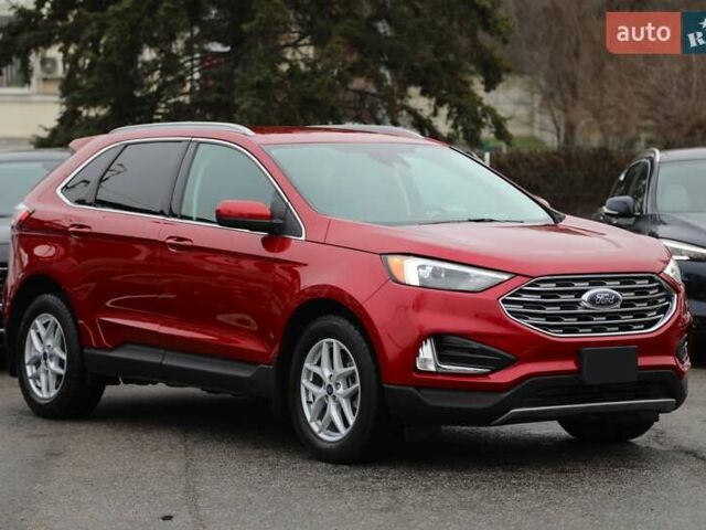 Красный Форд Эдж, объемом двигателя 2 л и пробегом 34 тыс. км за 23500 $, фото 2 на Automoto.ua