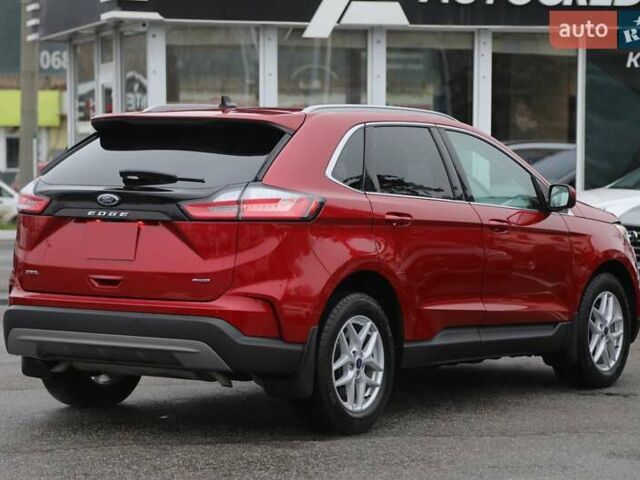 Красный Форд Эдж, объемом двигателя 2 л и пробегом 34 тыс. км за 23500 $, фото 3 на Automoto.ua