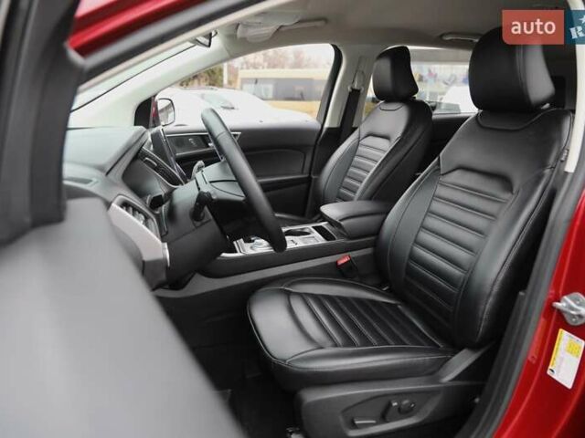 Красный Форд Эдж, объемом двигателя 2 л и пробегом 34 тыс. км за 23500 $, фото 7 на Automoto.ua