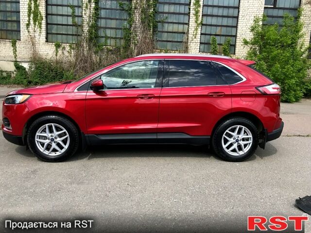 Красный Форд Эдж, объемом двигателя 2 л и пробегом 33 тыс. км за 23000 $, фото 7 на Automoto.ua