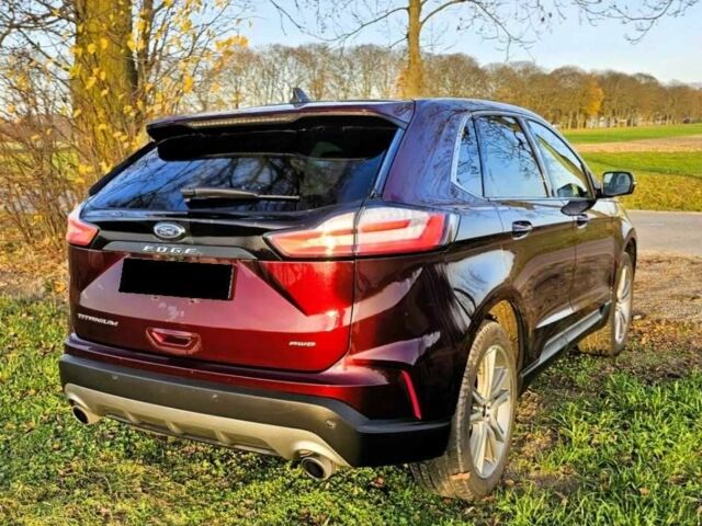 Красный Форд Эдж, объемом двигателя 2 л и пробегом 74 тыс. км за 14400 $, фото 10 на Automoto.ua