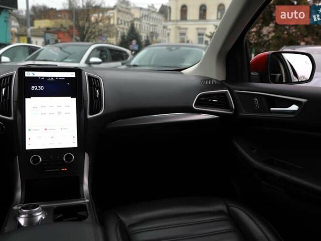 Красный Форд Эдж, объемом двигателя 2 л и пробегом 34 тыс. км за 23500 $, фото 13 на Automoto.ua