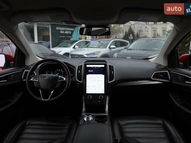 Красный Форд Эдж, объемом двигателя 2 л и пробегом 34 тыс. км за 23500 $, фото 12 на Automoto.ua