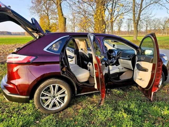 Красный Форд Эдж, объемом двигателя 2 л и пробегом 74 тыс. км за 14400 $, фото 14 на Automoto.ua