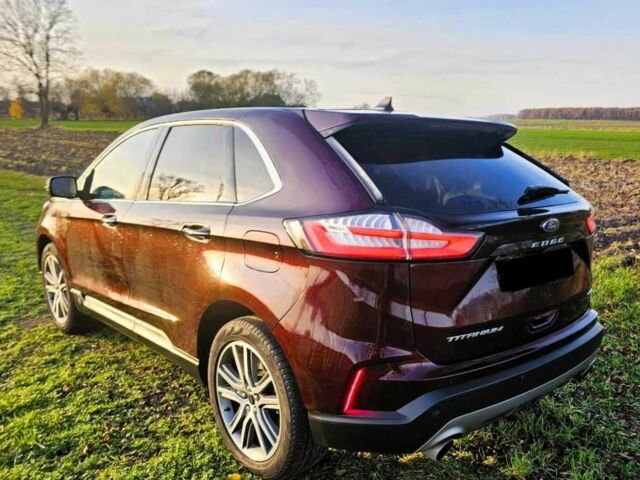 Красный Форд Эдж, объемом двигателя 2 л и пробегом 74 тыс. км за 14400 $, фото 7 на Automoto.ua