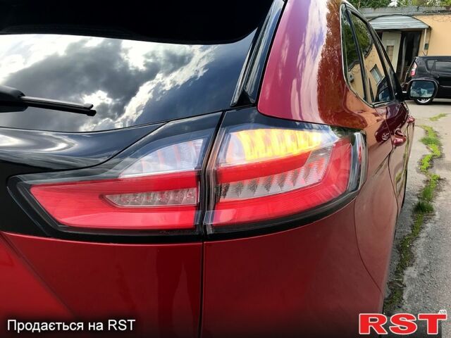 Красный Форд Эдж, объемом двигателя 2 л и пробегом 33 тыс. км за 23000 $, фото 4 на Automoto.ua