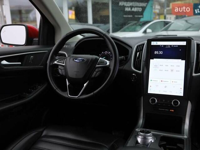 Красный Форд Эдж, объемом двигателя 2 л и пробегом 34 тыс. км за 23500 $, фото 11 на Automoto.ua