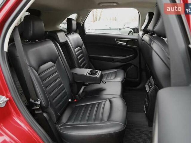 Красный Форд Эдж, объемом двигателя 2 л и пробегом 34 тыс. км за 23500 $, фото 9 на Automoto.ua