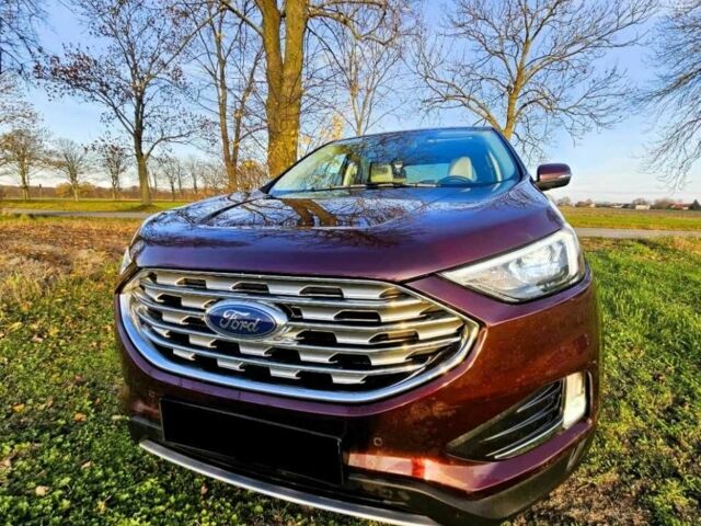 Красный Форд Эдж, объемом двигателя 2 л и пробегом 74 тыс. км за 14400 $, фото 2 на Automoto.ua