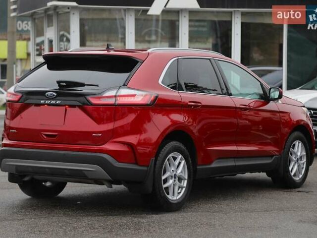Красный Форд Эдж, объемом двигателя 2 л и пробегом 34 тыс. км за 23500 $, фото 5 на Automoto.ua
