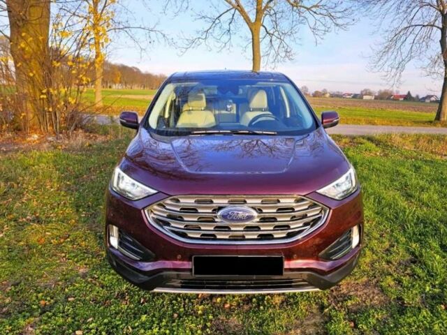 Красный Форд Эдж, объемом двигателя 2 л и пробегом 74 тыс. км за 14400 $, фото 5 на Automoto.ua