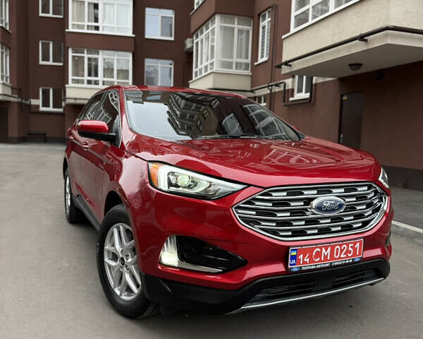 Красный Форд Эдж, объемом двигателя 2 л и пробегом 16 тыс. км за 24000 $, фото 19 на Automoto.ua