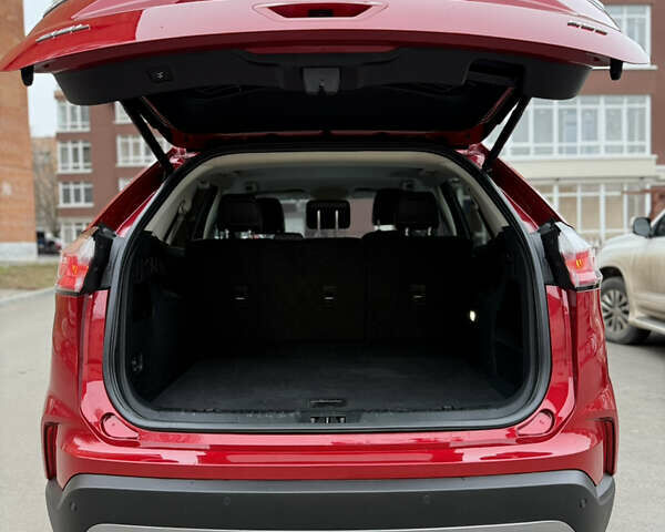 Красный Форд Эдж, объемом двигателя 2 л и пробегом 16 тыс. км за 24000 $, фото 29 на Automoto.ua